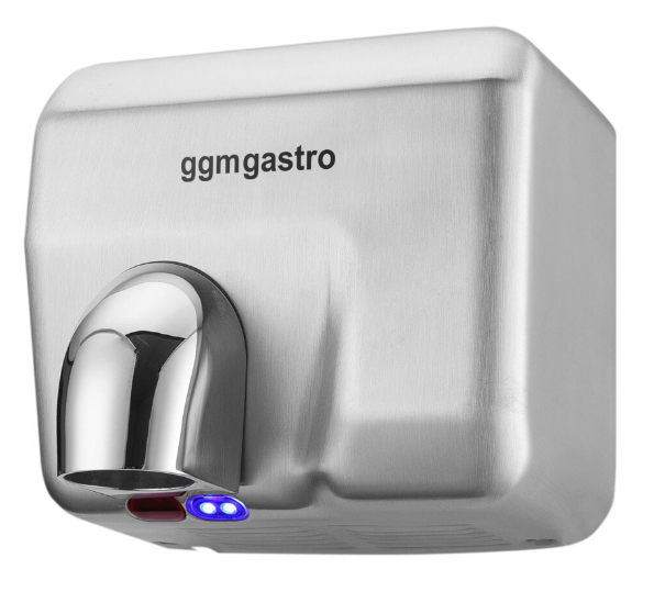 Сушарка для рук з інфрачервоним сенсором GGMGASTRO